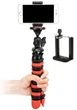 Штатив гнучкий телефон з власником, камери, GoPro Alitek Flexible H19 Black / Red (A-621030) - зображення 1