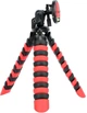 Трипод / Гибкий штатив h30 см для смартфона, GoPro, камеры Alitek Flexible Black / Red + уровень (62081) (A-62081) - изображение 8