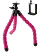 Настольный штатив гибкий (трипод) Alitek Flexible Sponge Long Pink + держатель для телефона (A-620940) - изображение 1