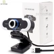 Веб камера 2560х1440 PC-camera B10 Ultra HD 2K Чёрная для компьютера ноутбука обучения крепление на штатив - изображение 9