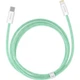 Кабель BASEUS Dynamic Series Fast Charging Data Cable Type-C to iP 20W Green 1м (CALD000006) - зображення 2