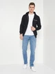 Толстовка на молнии мужская Tommy Hilfiger 10948.1 S (44) Черная с принтом - изображение 3