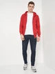 Толстовка на молнии мужская Tommy Hilfiger 10948.3 S (44) Красная с принтом - изображение 3