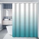 Шторка для ванної водонепроникна Bathlux 180 x 180 см люкс якість, Бірюзовий градієнт - зображення 3