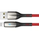 Кабель BASEUS Horizontal Data Cable USB for iP 1.5A Red 2м (CALSP-C09) - изображение 2