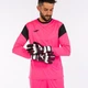 Комплект вратарской формы Joma PHOENIX GK розово-черный XL 102858.031 - изображение 7