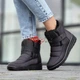 Дутики женские короткие модные Черные зимние 38р Код 3064 - изображение 3