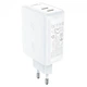 Зарядний пристрій СЗУ Acefast A29 GaN 50W 2xType-C white - зображення 3