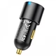 Автомобільний зарядний пристрій Hoco NZ6 45W 2xType-C/USB black - зображення 7