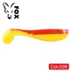Силиконовый виброхвост Fox 14см Trapper #026 (red yellow) (1шт) - изображение 1
