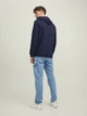 Худи Jack & Jones JCOLOGAN SWEAT HOOD AW22 SN S Темно-синий 12216327-Navy Blazer - изображение 2