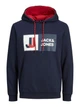 Худи Jack & Jones JCOLOGAN SWEAT HOOD AW22 SN S Темно-синий 12216327-Navy Blazer - изображение 5