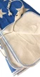 Электропростынь с подогревом Electric Blanket синяя белая звезда 150*120 см - изображение 7