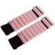 Утяжелители-браслеты для рук Zelart FITNESS BRACELETS (2 x 0,5кг) (верх-полиуретан, металлические шарики, розовый) (TA-3274) - изображение 2