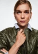 КУРТКА MANGO 37005550 Хакі XXS AB0063 - зображення 6