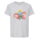 Футболка детская Дамбо (Dumbo) серо-лиловый (top DMB3 gr) 164 см - изображение 1
