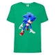 Футболка дитяча Соник поворот (SONIC) зелена (snc grn-02) 116 см - зображення 1