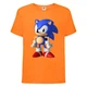 Футболка детская Соник стоит (SONIC) оранжевая (snc or-06) 116 см - изображение 1
