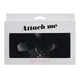 Наручники з плюшевим оздобленням Love To Love ATTACH ME Black Чорний (SO1402) - зображення 6