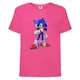 Футболка детская Соник и пламя (SONIC) розовая (snc pnc-3) 164 см - изображение 1
