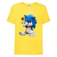 Футболка дитяча Соник з квіткою (SONIC) Жовта (snc yl-01) 104 см - зображення 1