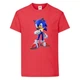 Футболка дитяча Соник і полум'я (SONIC) червона (snc rd-3) 164 см - зображення 1