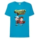 Футболка детская Гравити Фолз Мэйб и Диппер 7 (Gravity Falls Mayb and Dipper 7) синяя (GF blu-9) 152 см - изображение 1