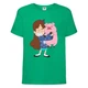 Футболка дитяча Гравити Фолз Мэйб piggy 2 (Gravity Falls Mayb piggy 2) зелена (GF grn-07) 104 см - зображення 1