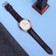 Чоловічий годинник Q&Q Superior S284J101Y Точний Білий з золотистим/коричневим - зображення 7