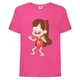 Футболка детская Гравити Фолз Мэйбл в купальнике (Gravity Falls Maybl) розовая (GF pin-001) 152 см - изображение 1