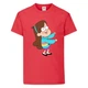 Футболка детская Гравити Фолз Мэйбл 2 (Gravity Falls Maybl 2) красная (GF rd-004) 116 см - изображение 1