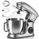 Тістоміс міксер планетарний Zeegma PLANEET CHEF GREY 2200 Вт - зображення 2