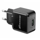 Зарядний пристрій Grand-X 1xUSB 5В/2.1А Black для заряджання - зображення 2
