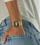 Наручные часы Casio A159WGED-1EF Черные с золотистым - изображение 5