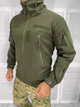 Куртка Soft Shell Jacket Olive Green S - изображение 3