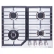 Варочная поверхность газовая на металле Weilor GM W 624 SS - изображение 1