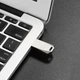 Флешка HOCO USB UD4 128GB, серебристая - изображение 2