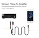 Кабель аудио UGREEN 3.5 mm to 2RCA стерео разветвитель PVC 3М Grey (AV102) - изображение 6