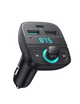 Автомобильное зарядное устройство для телефона UGREEN Bluetooth FM Transmitter Black (CD229) - изображение 1
