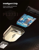 Картридер UGREEN USB C устройство чтения карт Micro SD Тип C TF Gold (CM331) - изображение 3