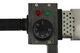 Паяльник для пластикових труб MASTERTOOL 20-63 мм 1500 Вт/220 V/50 Hz 0-300°С IP44 LED-індикація металевий кейс ППТ1500 - изображение 3