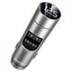 FM модулятор Baseus Energy Column Car Wireless MP3 Charger Silver (CCNLZ-C0S) - изображение 3