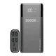 Повер Банк Power Bank Wozinsky 30000mAh 4 x USB LCD 3A Серый - изображение 1