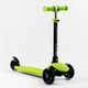 Самокат-велобіг 3в1 Best Scooter колеса PU зі світлом, сидіння, батьківська ручка. Green (106696) - зображення 5