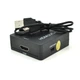 Конвертер Mini, HDMI to VGA, ВХОД HDMI(мама) на ВЫХОД VGA(мама), 720P/1080P, Black, BOX - изображение 2