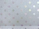 Ткань Диско фойл горох 10 мм, серебро, пог. м. (д62, 2008019C, цв2) - изображение 3