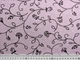 Ткань Диско флок цветочное настроение, персиковый, пог. м. (д60, 2008019B, цв5) - изображение 3