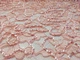Ткань Гипюр нарядный 3d, персиковый, пог. м. (г48, 1712064B, д1 цв4) - изображение 3