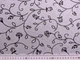 Ткань Диско флок цветочное настроение, бледно-розовый, пог. м. (д60, 2008019B, цв3) - изображение 3