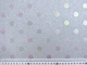 Ткань Диско фойл горох 10 мм, бледный ментоловый, пог. м. (д62, 2008019C, цв4) - изображение 3